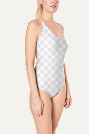 Women S Png One Piece Swimsuit Mockup Free Image By Rawpixel Com Roungroat Clothing Mockup One Piece Women