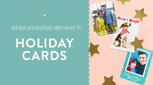 This year, create a customized holiday card for free with adobe spark. Make Your Own Holiday Cards In Adobe Photoshop Elements 15 Youtube