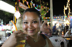 Mami-Eggroll: Fried insects at Chaweng Walking Street Night Market