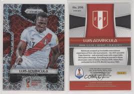 Vargas' previous clubs include universitario, colón, catania, genoa and fiorentina. 2018 Panini Prizm World Cup Lazer Luis Advincula 298 Rookie Ebay
