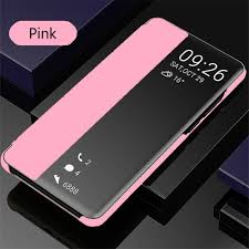 Smart View Window Flip Leather Case Cover For Samsung Galaxy S20 Fe Pink Best Buy Canada