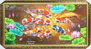 Cá chép là biểu tượng cho sự kiên trì, bền chí. Tá»•ng Há»£p Toan Bá»™ Kiáº¿n Thá»©c Vá» Tranh Phong Thá»§y Ca Chep