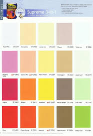 43 Genuine Delux Paint Chart