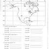 Identify the difference between latitude and longitude. 1