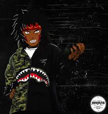 Pin By Badass Delevingne On Streetwear X Anime Other Characters Black Anime Characters Naruto Fan Art Anime Gangster