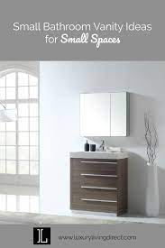 Maybe you would like to learn more about one of these? Small Bathroom Vanity Ideas For Small Spaces Luxury Living Direct Bathroom Vanity Blog Luxury Living Direct