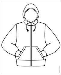I love the color work and the figure is well put together 0 0. How To Draw A Hoodie Art Projects For Kids