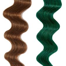 Be careful to tilt your hair back and avoid getting it in your mouth and eyes let the solution sit for 10 to 15 seconds, and then rinse with lukewarm water Green For Brown Hair Coloring Conditioner Overtone Haircare