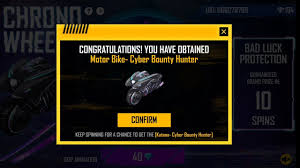 Free fire new faded wheel event new gloo wall skin free fire. Chrono Wheel Event Full Detail Free Fire I Got Moter Bike Skin New Chrono Wheel New Event Free Fire Youtube