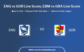 Find minute of play, scorers, half time results and other live soccer scores data. Eng Vs Gor Live Score Ebm Vs Gra Live Score Belarus Premier League Cricketnlive