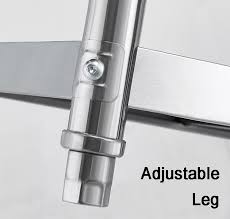 Search for kitchen stainless steel. 4 Tier Stainless Steel Multilayer Adjustable Kitchen Rack