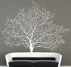 Decalque De Mur Arbre Bouleau Blanc Stickers Par Walldecorative Decoration Murale Parement Mural Deco Mur