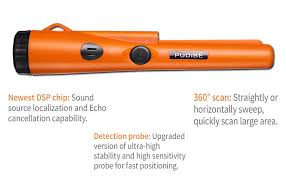 The shrxy has both audible. Amazon Com Fully Waterproof Pinpoint Metal Detector Pinpointer Include A 9v Battery 360 Search Treasure Pinpointing Finder Probe With Belt Holster For Adults And Kids Three Mode Garden Outdoor