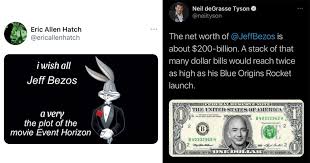 Bezos and the other passengers will experience brief moments of weightlessness as they skim outer space. Dufi3 7uujn5em