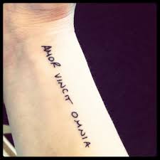 Amor Vincit Omnia Tattoos Love Conquers All I Tattoo
