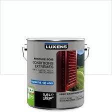 Check spelling or type a new query. Peinture Bois Exterieur Conditions Extremes Luxens Blanc Blanc N 0 2 5 L