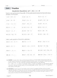Finding the discriminant | easy. 8 6 Practice Factoring To Solve Quadratic Equations Form G