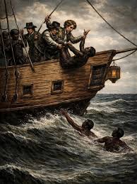 When the British slave ship, Zong ...