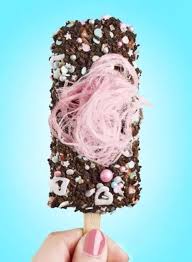 Biscuit, cream, ice & stick. Unicorn Tail A Beyonce Themed One And Bacon Flavour Golden Gaytime S Latest Ice Creams Revealed Daily Mail Online