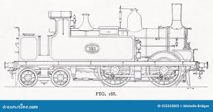 Locomotive of the Great Eastern RY ...