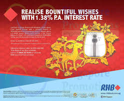 Part into a fixed deposit junior saving accounts. Rhb 1 38 P A 6 Mth Fixed Deposit Interest Rate Offer 22 Jan 28 Feb 2015