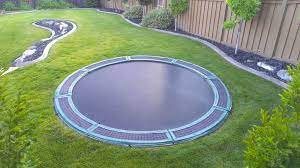 Run, straddle jump, tuck jump Why You Need An In Ground Trampoline And How To Build It