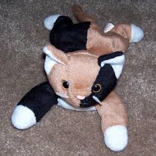 Chip The Calico Cat Ty Beanie Baby 1996 Retired