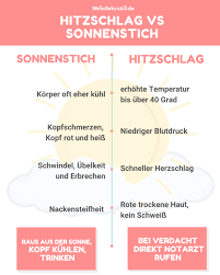 Sonnenstich Symptome
