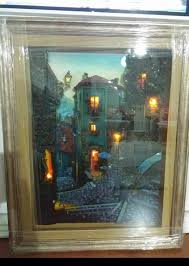 50 70cm Rolyef Isikli Tablo 1 200 Tablolar Led