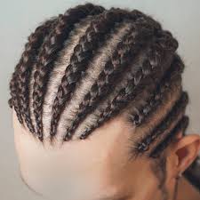 The thin lateral braids that ran down either side of her head were. Manbraid Alert An Easy Guide To Braids For Men