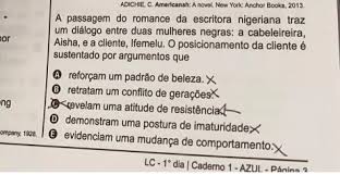 Enem estuda.com é um sistema para estudantes que desejam ingressar em um curso de nível superior. Enem Corrige Gabarito Que Condenava Mulher Negra Que Recusa Alisar O Cabelo Educacao E Tecnologia Campo Grande News