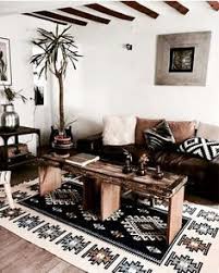 Black And White Tribal Patterns Bohemian Living Space Home Decor Decor Living Room Decor