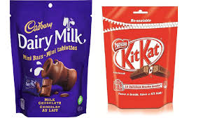 Cadbury Dairy Milk Minis Vs Nestle Kitkat Minis Delicious Fingers Cadbury Dairy Milk Dairy Milk Cadbury