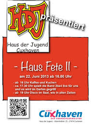 Mai eine veranstaltung für anfänger und fortgeschrittene starten. Mai 2013 Haus Der Jugend Cuxhaven