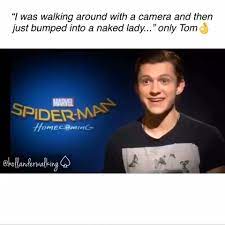 Only Tom Video Tom Holland Spiderman Funny Tom Marvel Funny