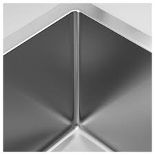 Norrsjon Double Bowl Dual Mount Sink Stainless Steel Ikea In 2020 Sink Inset Sink Fitted Cabinets