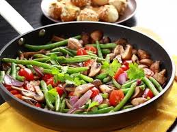Poelee Champetre De Haricots Verts Et Tomates En Persillade Recette Haricots Verts Et Tomates Recette Haricot Vert Haricots Verts
