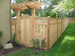 The price of your wooden fence will vary, depending on the type of wood you choose, as well as the quantity of wood you have to buy. 4 Cedar Fence Backyard Gates Backyard Fences Cedar Fence