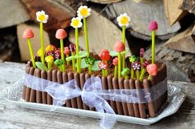 Encore Un Gateau Ludique Et Rigolo Le But C Etait De Faire Un Gateau Qui Sorte De L Ordinaire Mais Gateau Jardiniere Flan Patissier Flan Patissier Sans Pate