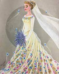 Cinderella S Wedding Dress From Maxxstephen Cinderella Cinderelladrawing Cinderella2015 Weddingdress Wed Cinderella Disney Princess Art Disney Fan Art