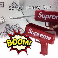Сорю деньгами пушка supreme money gun with led light спецзаказ. Red Supreme Money Spray Gun All Over Pakistan Sehalshop Pk