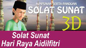 Hari raya aidilfitri is a holiday which is celebrated in indonesia, malaysia, singapore, philippines, and brunei, and celebrates the end of ramadan. Himpunan Serta Panduan Solat Sunat Solat Hari Raya Aidilfitri Youtube