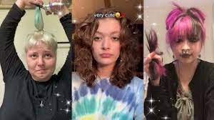 The soft serve mullet, rocked by celebrities including rihanna and doja cat, is fairly simple to recreate — using a pair of scissors, cut through the top of your ponytail and then along the bottom in a straight line. Hair Transformations One Minute Mullet Trend Tiktok Compilation Youtube