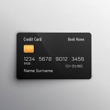Black credit card | Free Vector