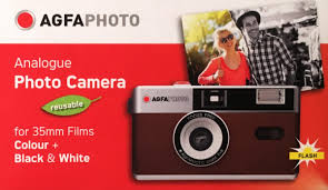 Features a 32mm f9 focus free lens. Agfa Photo Analogue 35 Mm Photo Camera Black Set Film Battery Electronics Photo Film Slide Scanners Umoonproductions Com