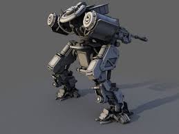 Robot 3d Model Mech Robot Concept Art Robots Concept