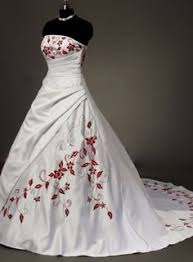 Dream about red wedding dress to dream of a red wedding dress represents negative intentions that are driving a permanent choice. 16 Red Accents On Wedding Dresses Ideas Wedding Dresses Dresses Red Wedding Dresses