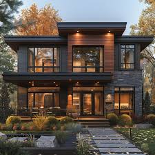 Using AI to generate some ideas for some exterior color and material  options for some new projects I'm working on this spring. Which siding  combination is your favorite in this color palette?