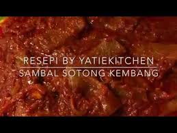 This is a videos about how to cook sambal sotong (squid). Yatiekitchen Sambal Sotong Kembang Youtube