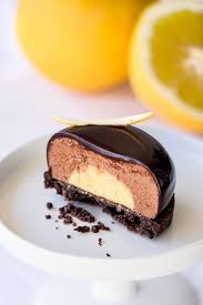 Entremets Individuels Chocolat Et Orange Empreinte Sucree Chocolat Chocolat Orange Tout Chocolat